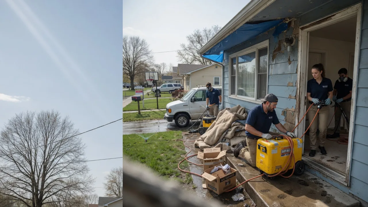 Basement Flood Cleanup in Moxahala, OH near me